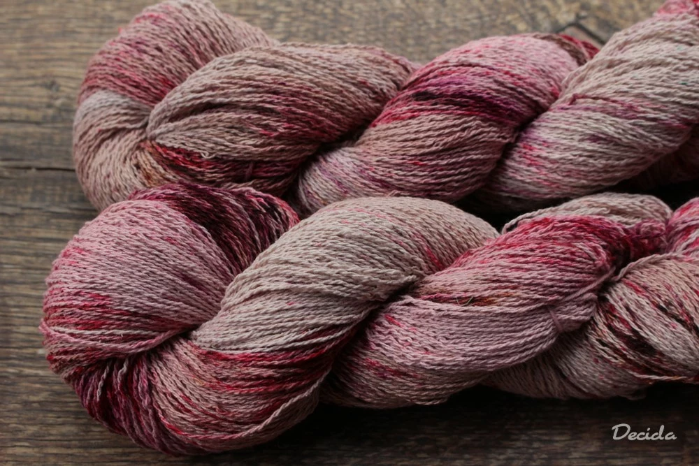 "Jahodový polibek"- BURET 2mm 500m/100g