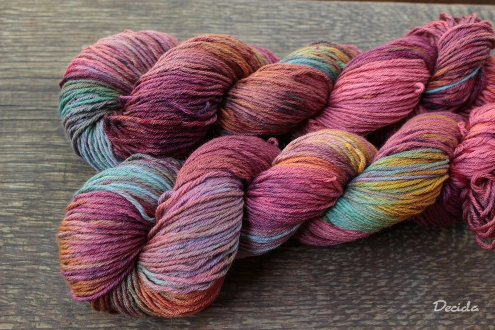 "Step by step" Merino/hedvábí 4mm 