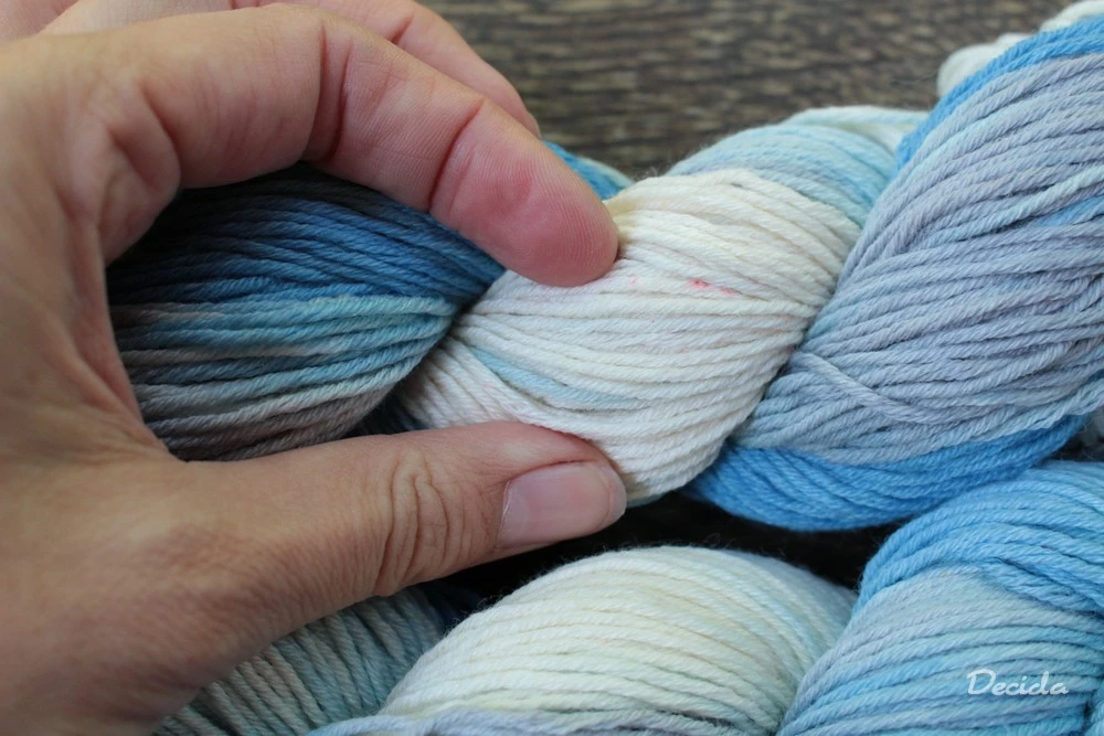 "Jako v nebi" Merino/hedvábí 4mm 