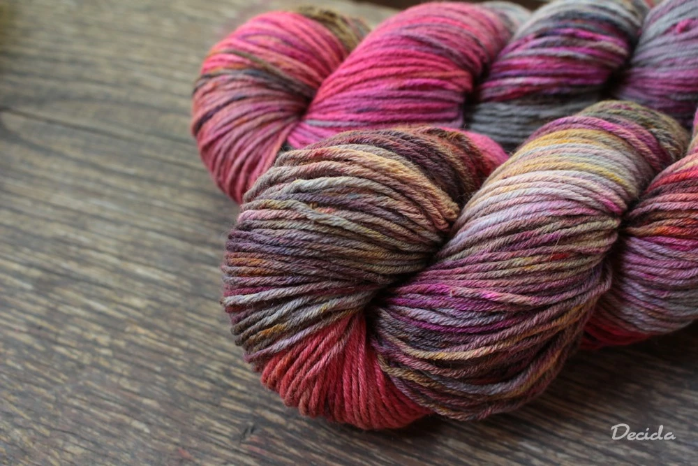 "Agentka" Merino/hedvábí 4mm