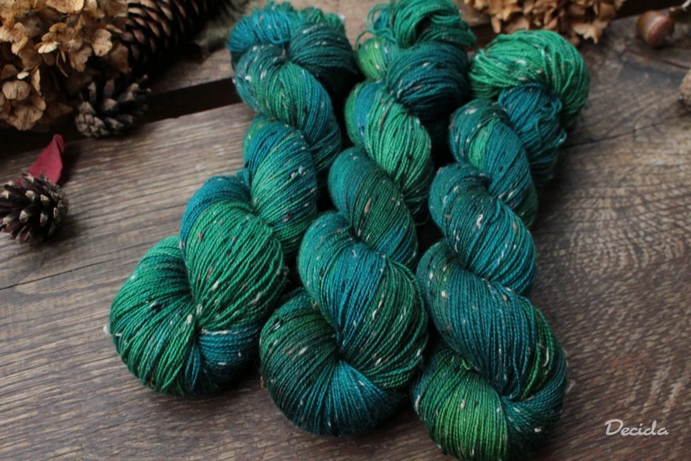 "Fir trees" - merino s nopky NOVINKA