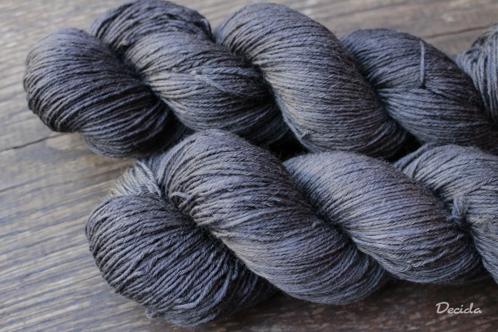 "V tmavé šedi" extra MERINO se sw 3mm