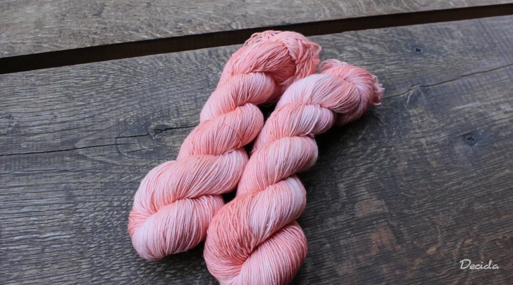 "Lososová" extra MERINO se sw 3mm