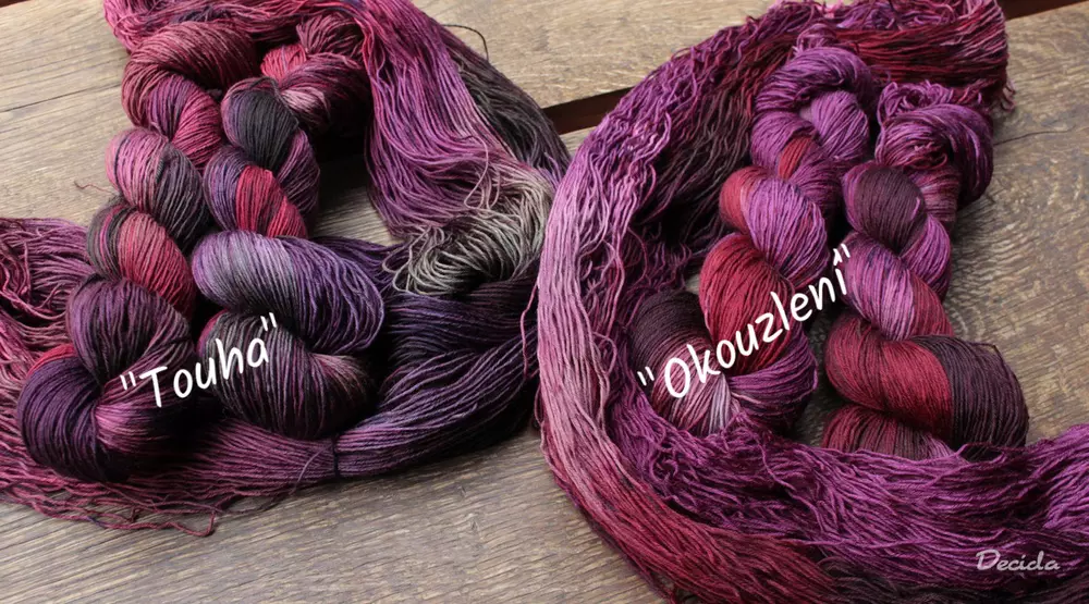 "Okouzlení"  extra MERINO se sw 3mm
