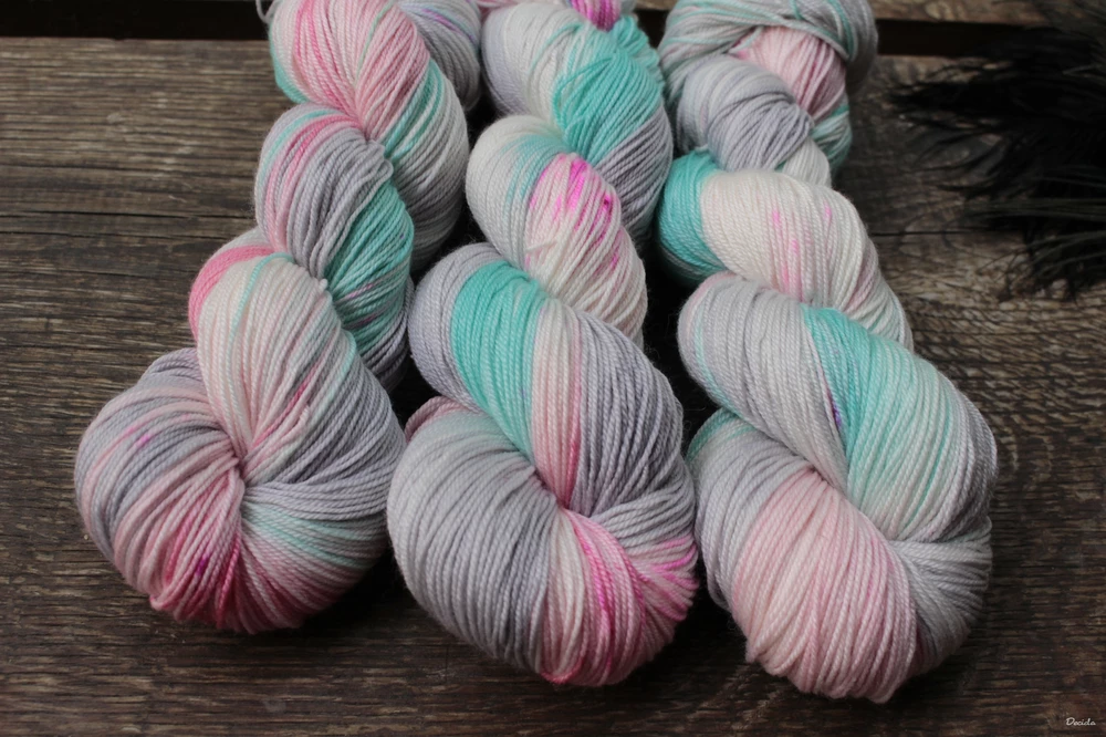 "Bub bubble" - 70%merino/10%kašmír/20%hedvábí