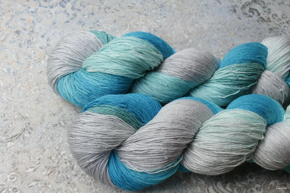 "En tu luz" merino/hedvábí 2mm