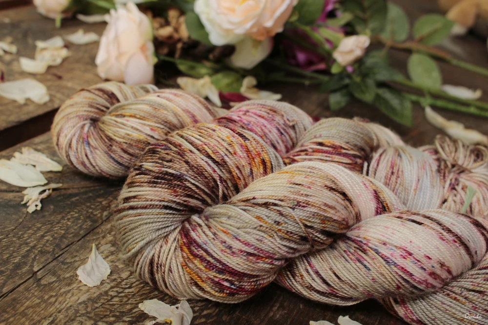 "Koření" - 70%merino/10%kašmír/20%hedvábí