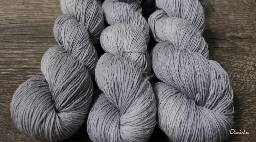 "Šedá v šedi"  extra MERINO se sw 3mm