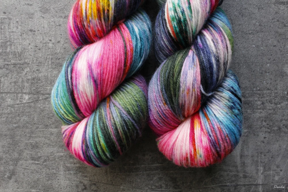 "Wakanao" EXTRA Merino sw/polyamid 365m/100g