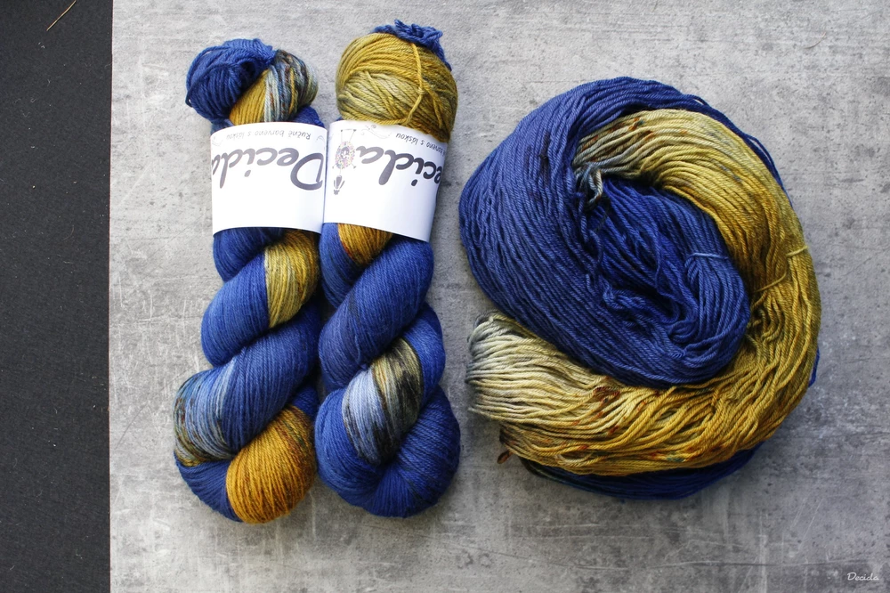 "Autumn twilight" EXTRA Merino sw/polyamid 365m/100g