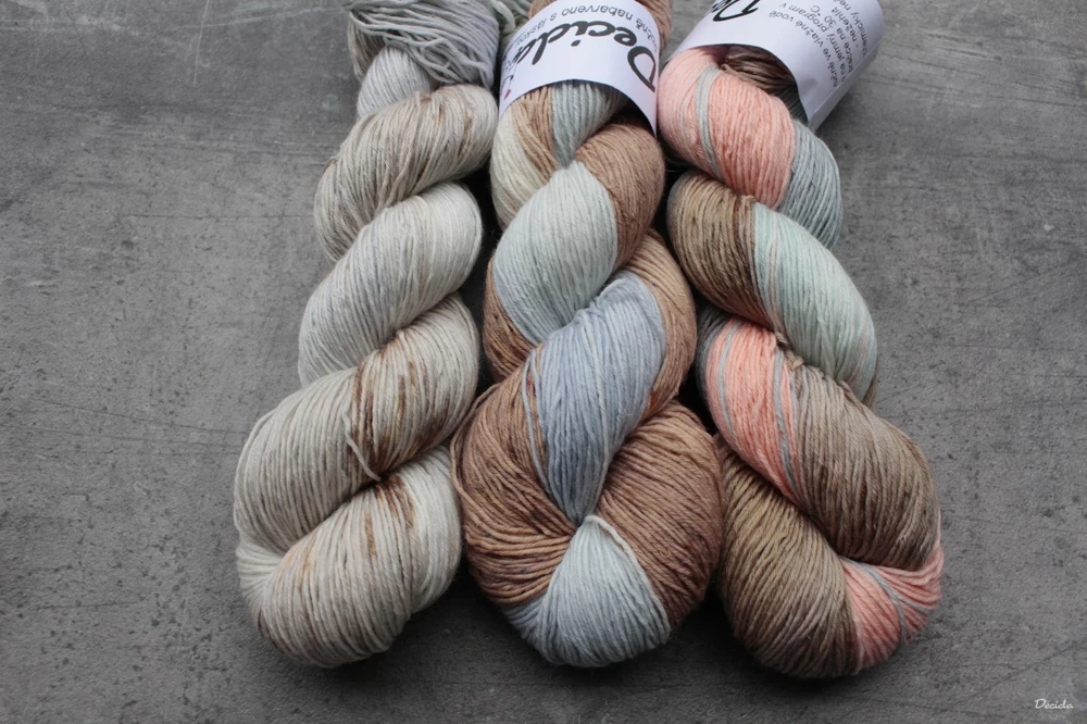 "Pouštní vánek" - extra MERINO se sw 3mm