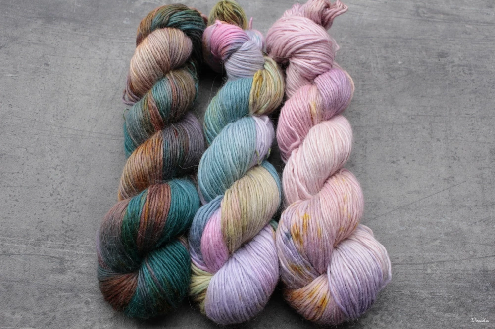 "Caress" 40%alpaka/40%merino/20%hedvábí