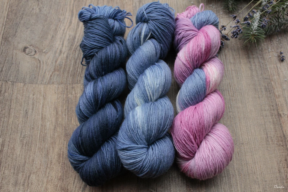 "Darling" EXTRA Merino sw/polyamid 365m/100g