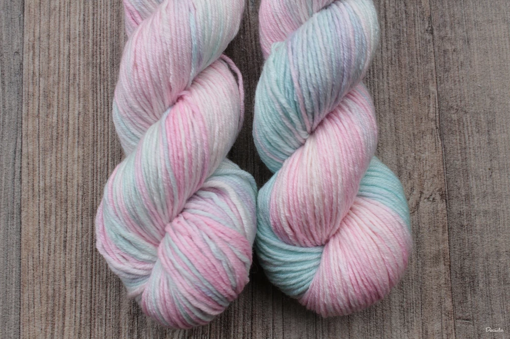 "Bubble" Merino/hedvábí 4mm 
