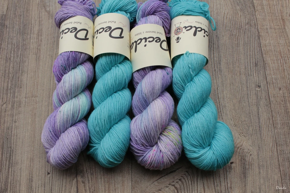 "Tyrkys" - extra MERINO se sw 4mm