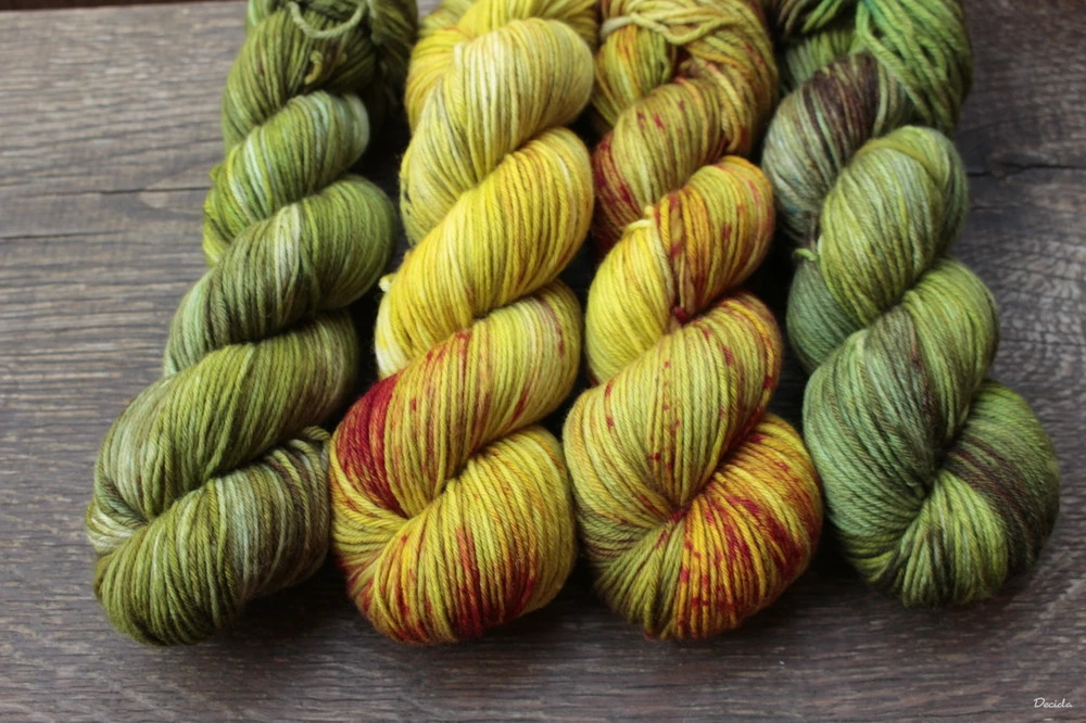 "Summer apple" - NOVINKA  Merino sw/polyamid 270m/100g