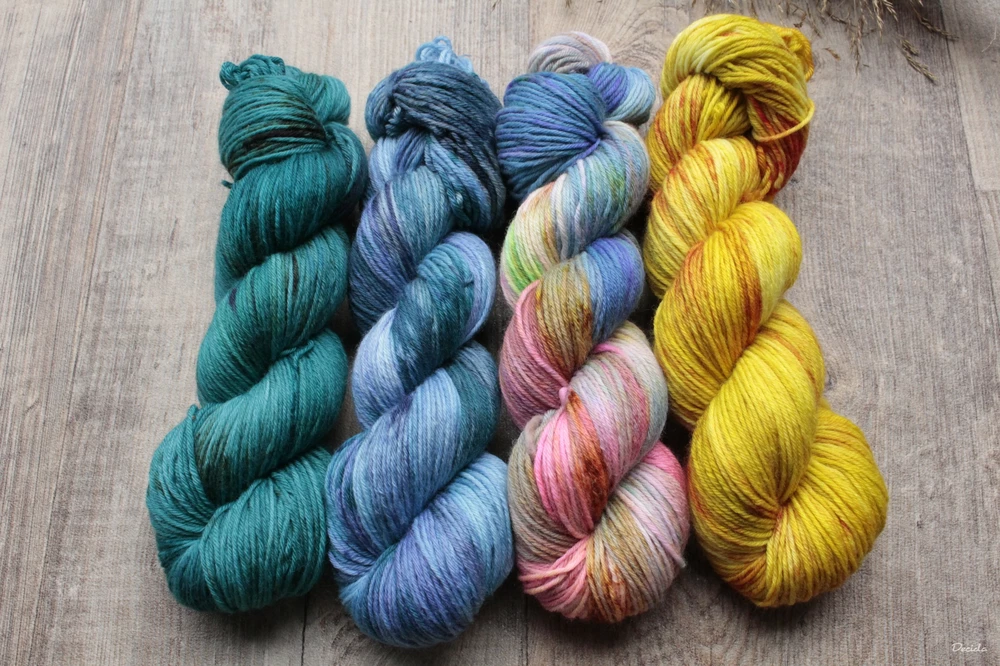 "Summer apple" - NOVINKA  Merino sw/polyamid 270m/100g
