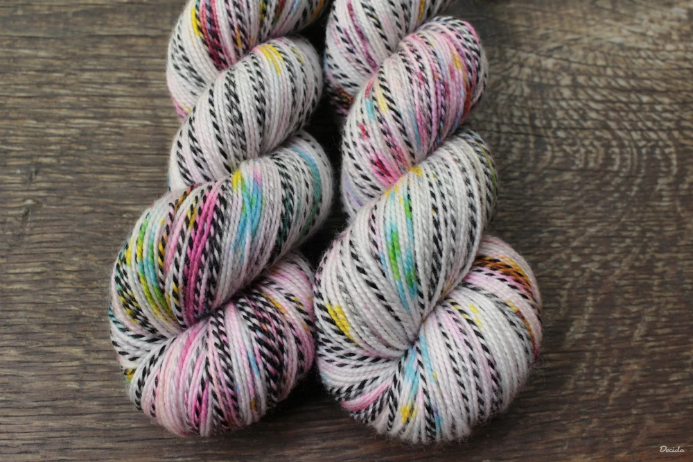 "Crazy Zebra" - ZEBRA Merino sw/nylon 365m/100g