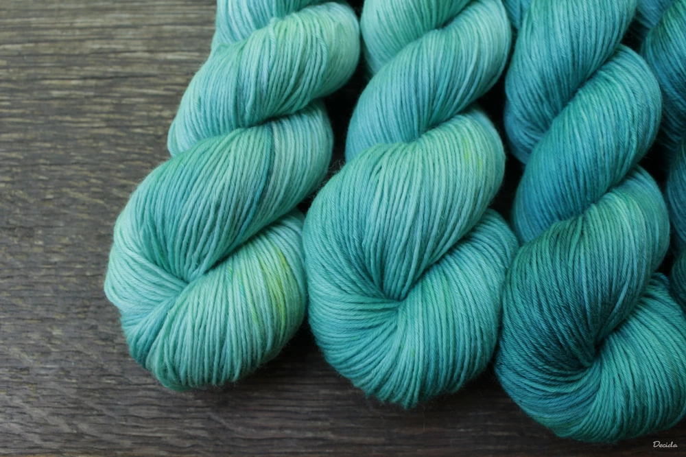 Fade set "Mint-Teal" -  extra MERINO se sw 3mm