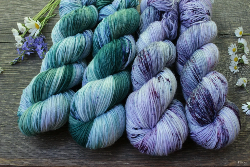 "Lavender" - EXTRA Merino sw/polyamid 365m/100g