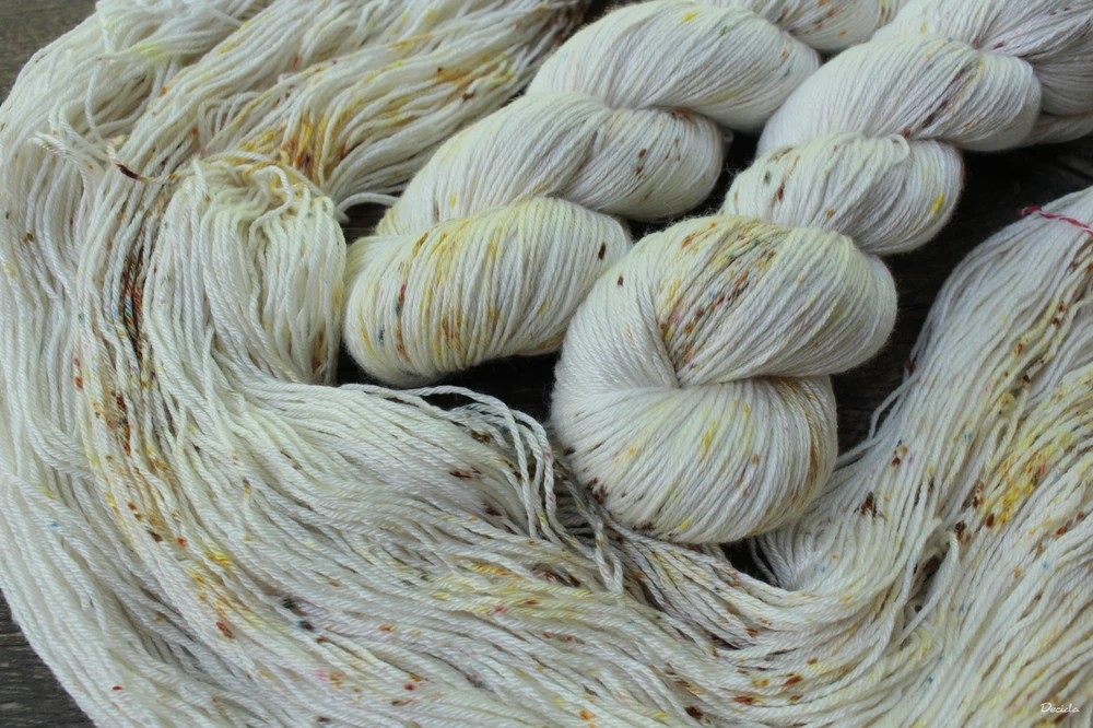 "Koření" merino/hedvábí 50/50 400m bez SW