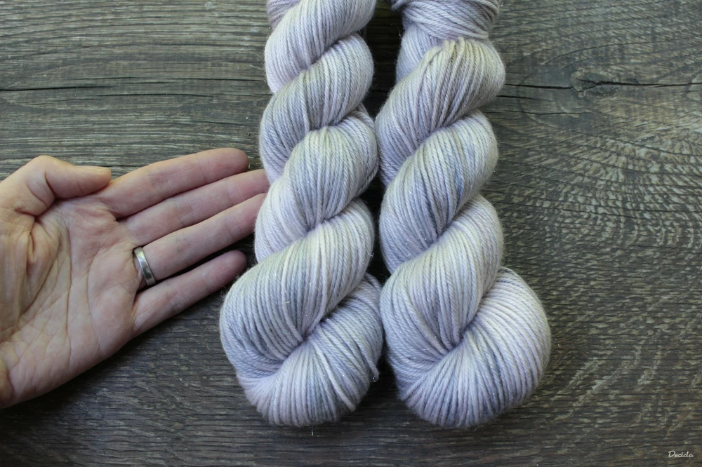 "Tender" - 75%merino 20%hedvábí 5%silver 212m bez SW