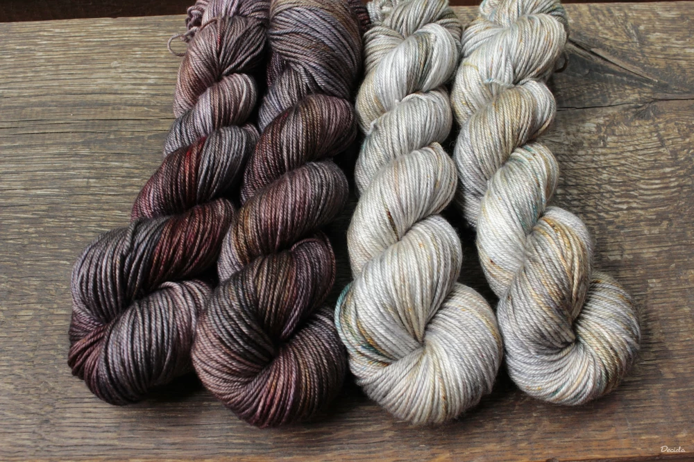 "Sandstorm" merino/hedvábí 50/50 212m