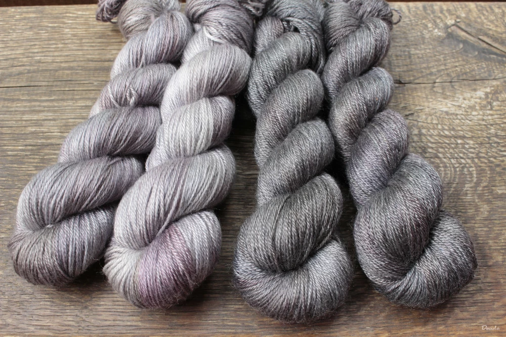 "Tmavá" Novinka Merino/tencel 333m