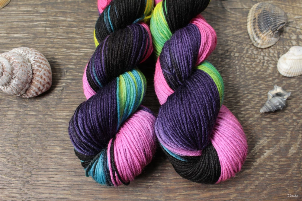 "Cheerful" - extra MERINO se sw 4mm