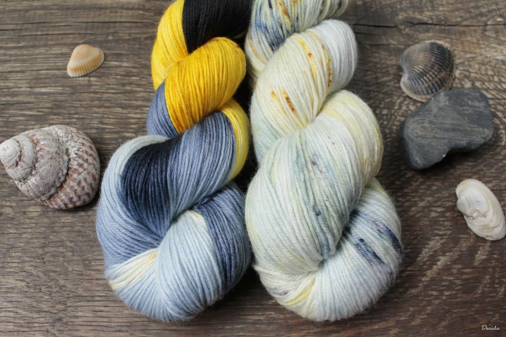 "Light at night" - EXTRA Merino sw/polyamid 365m/100g