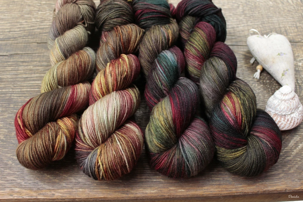 "Druid" - EXTRA Merino sw/polyamid 365m/100g