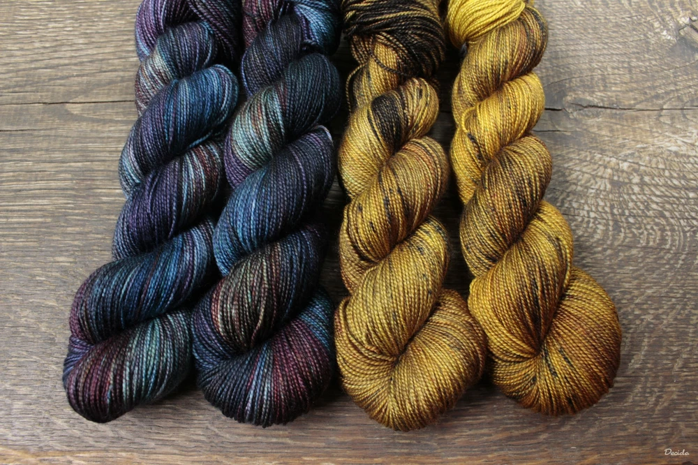 "Nymph" merino/hedvábí 80/20 400m Twist 