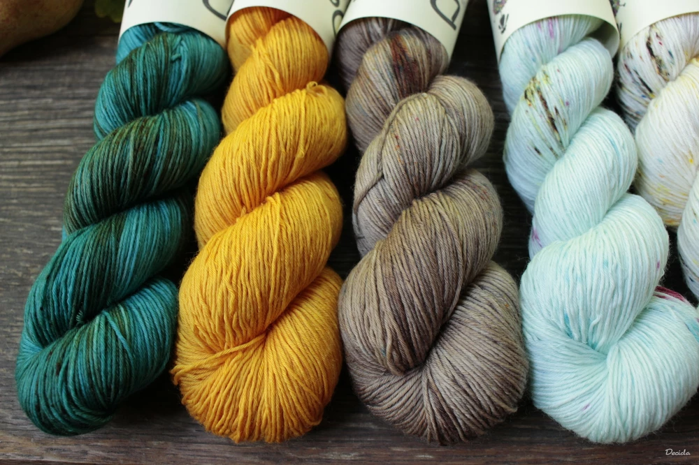 Set 4 - 500g extra MERINO se sw 3mm