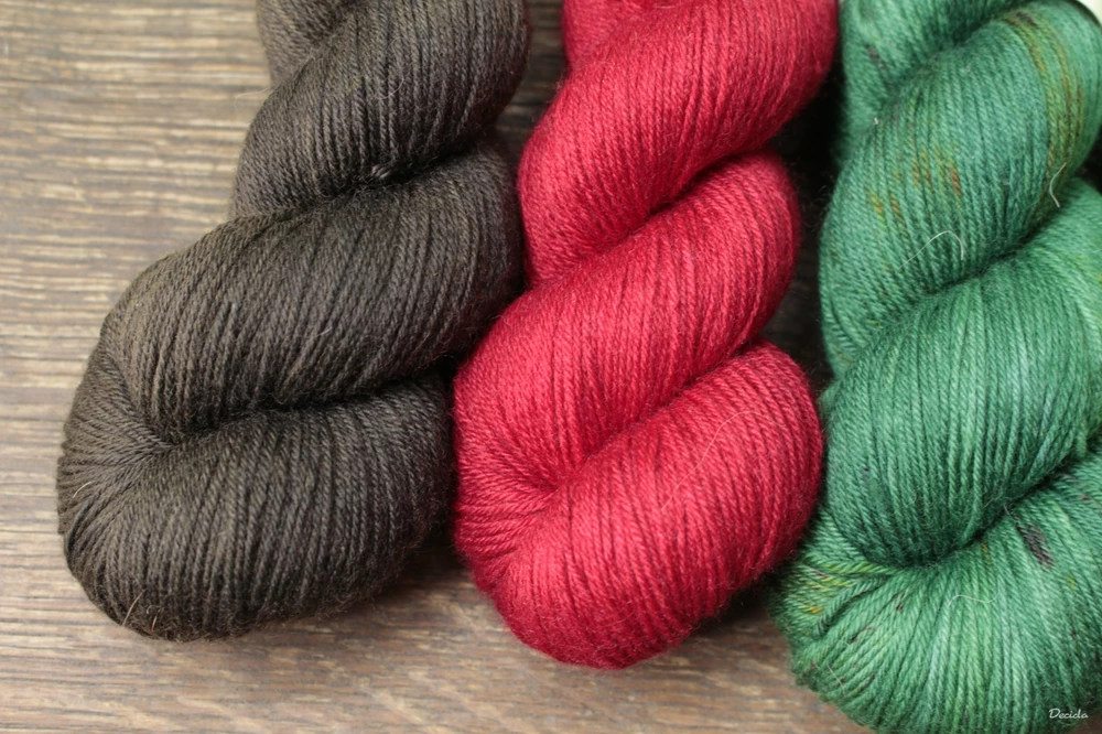 Set 7 - EXTRA Merino sw/polyamid 500g