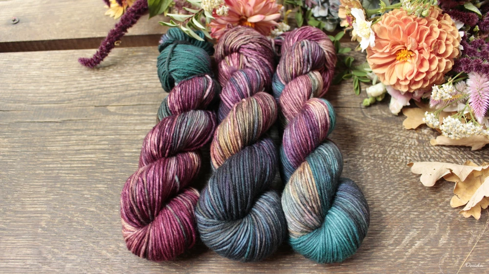 "Nymph" - Merino sw/polyamid 4,5mm