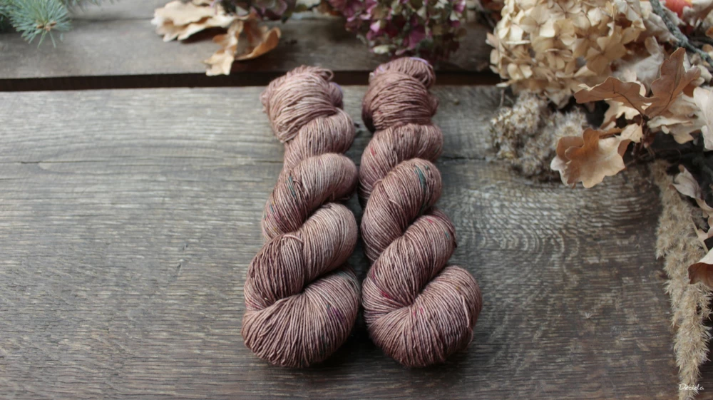 "Slow brown" -  Single MERINO 366m