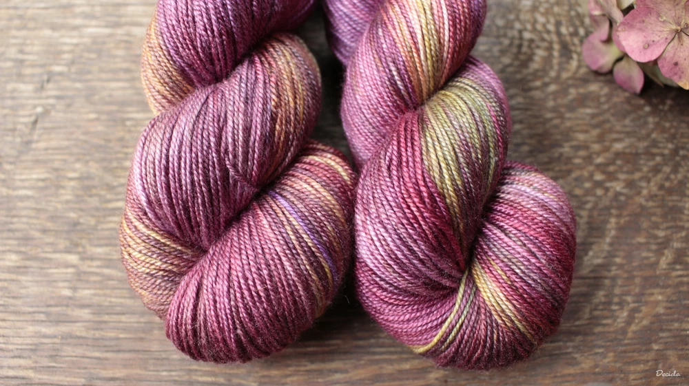 "Hydrangea" merino/hedvábí 50/50 300m 