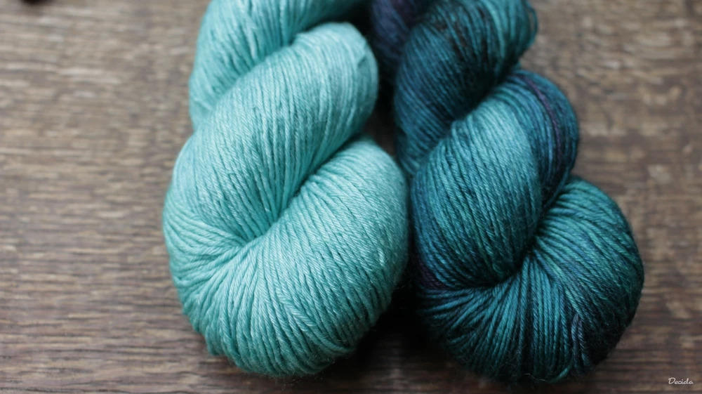 "Set 5" 200g -  Merino/hedvábí 360m