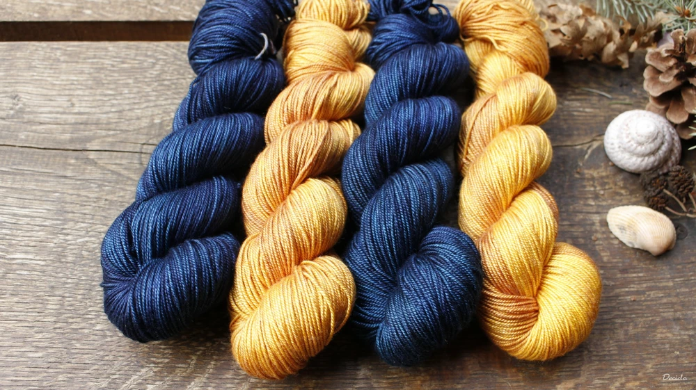 "Obilí" merino/hedvábí 50/50 300m
