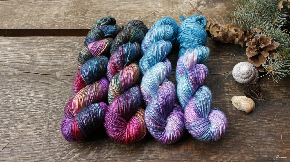 "Snění" merino/hedvábí 50/50 300m