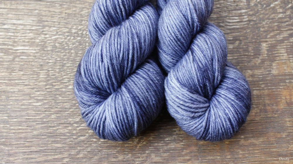 "Jeans - modrošedá" -  Merino sw/polyamid 270m/100g