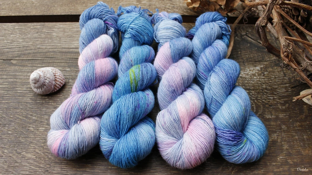 "Soft bubble" - Single MERINO 366m