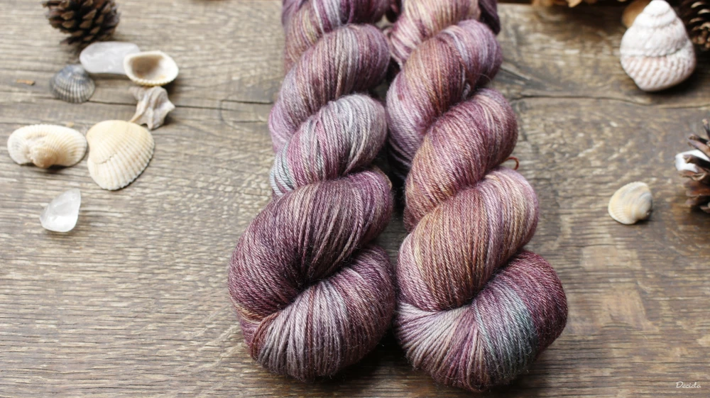 "Fête du vin" - 80% merino/20% bambus 400m