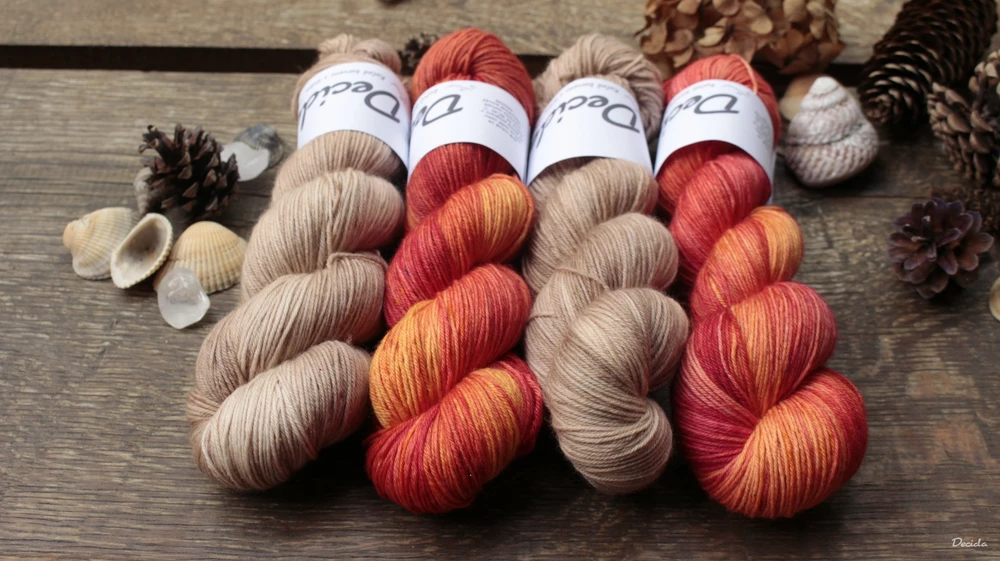 "Karang" - EXTRA Merino sw/polyamid 365m/100g