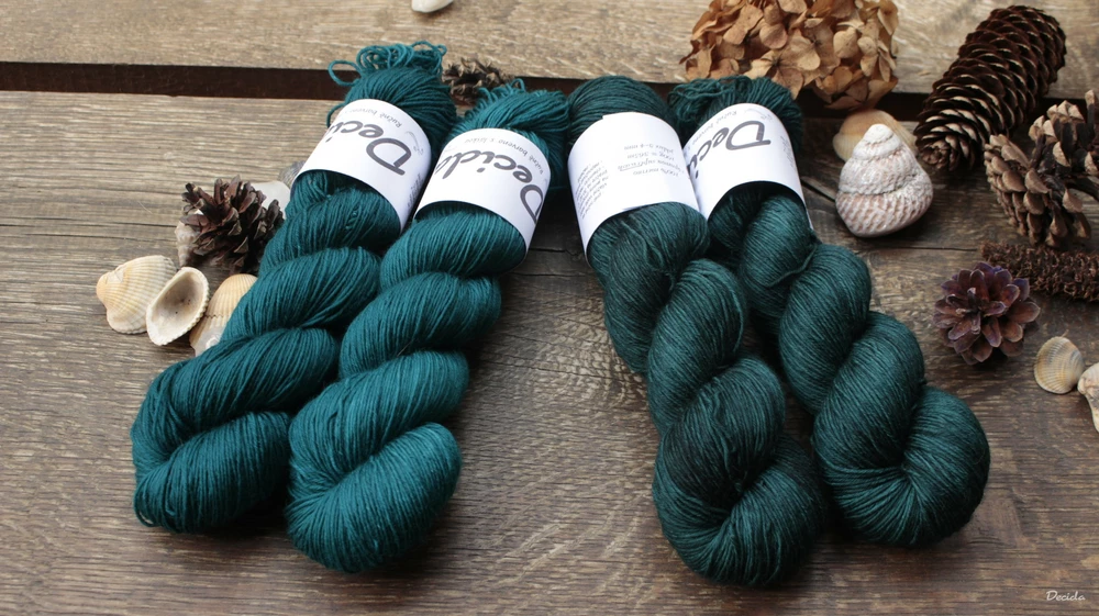 "Teal" - extra MERINO se sw 3mm