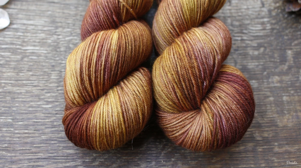 "Cinnamon bark" - EXTRA Merino sw/polyamid 365m/100g