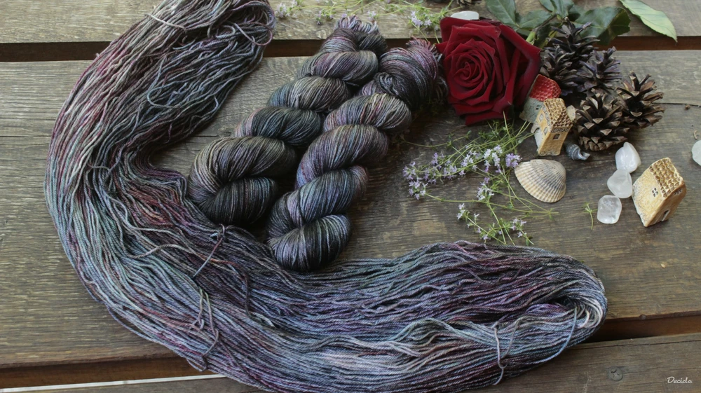 "Lucifer" merino/hedvábí 50/50 400m 