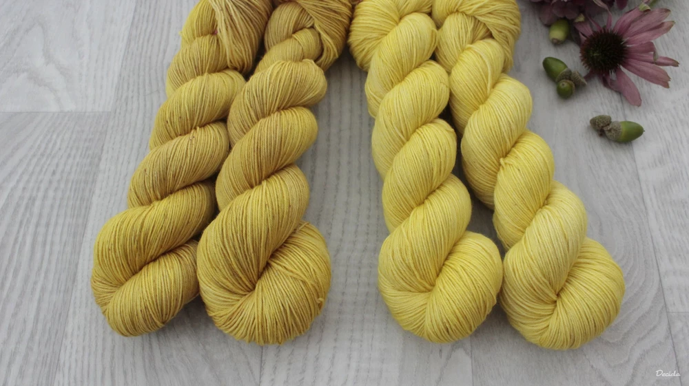 "Yellow"-  merino sw 400m/100g