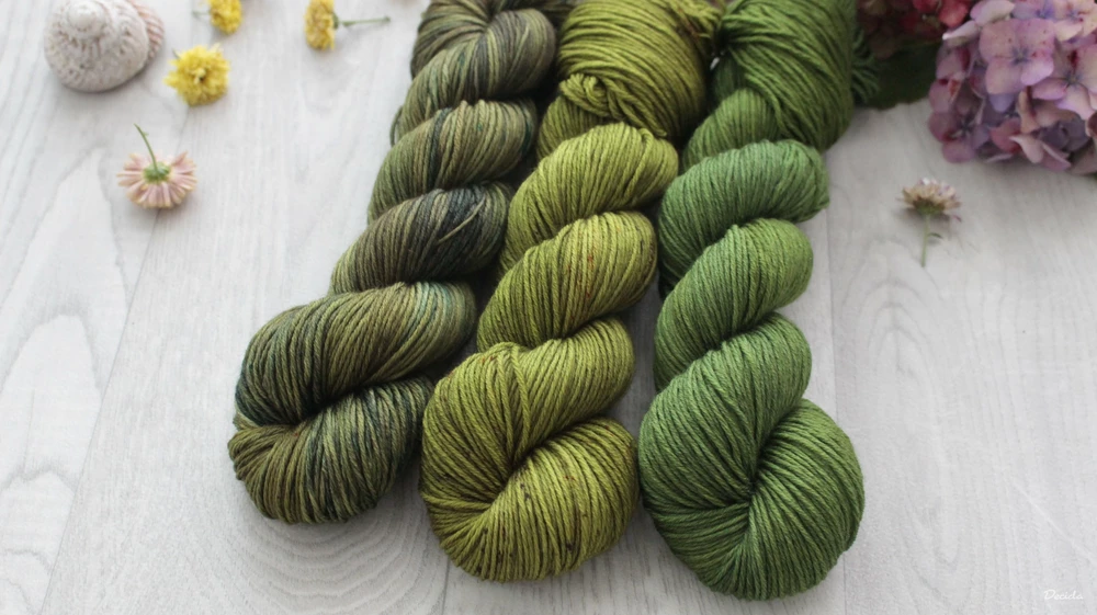 "Green" - extra MERINO se sw 4mm