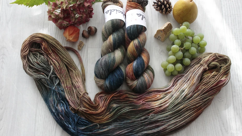 "Zamyšlená"- 50% merino/50% alpaka 250m